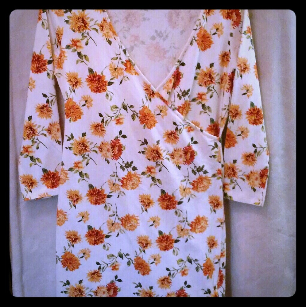 Brand new Forever21 XL flower mini dress/tunic