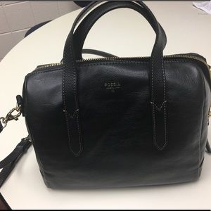 Fossil Sydney Satchel- black
