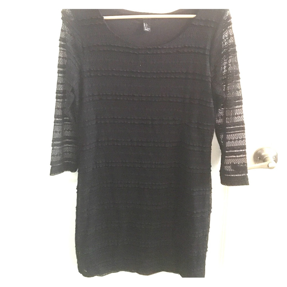 Forever21 Black Lace Dress