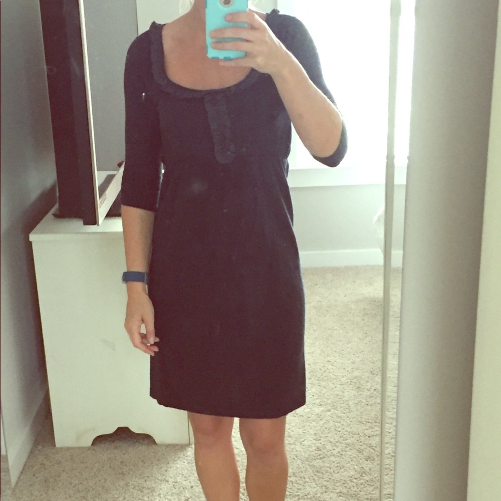 Cashmere Fall Dress Gray Size XS