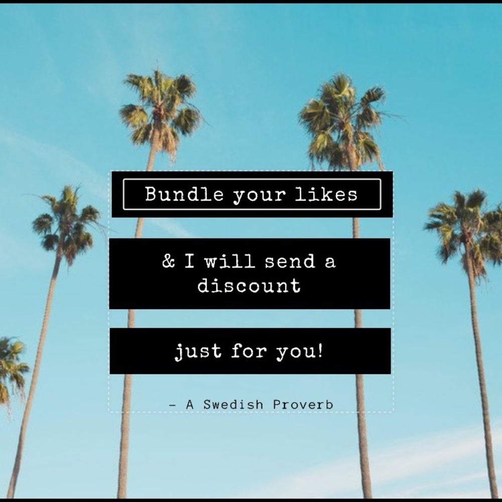 Bundle Your Likes For Special Discounts!