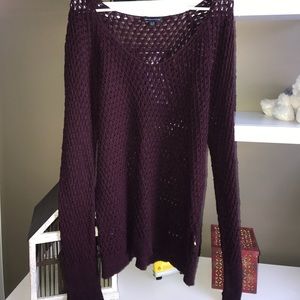 AE Burgundy Sweater