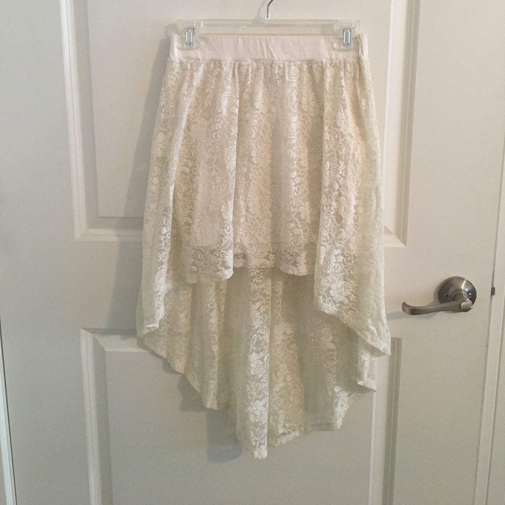 Charlotte Russe Hi-Low skirt