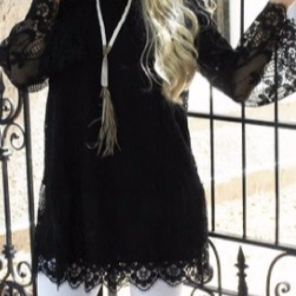 Boho Lace Dress/Tunic - Picture 2 of 2