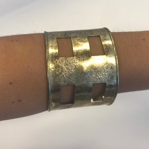 Gold cuff