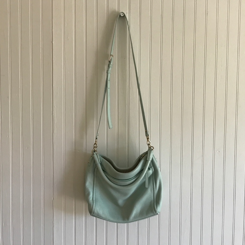 Kate Spade blue leather handbag