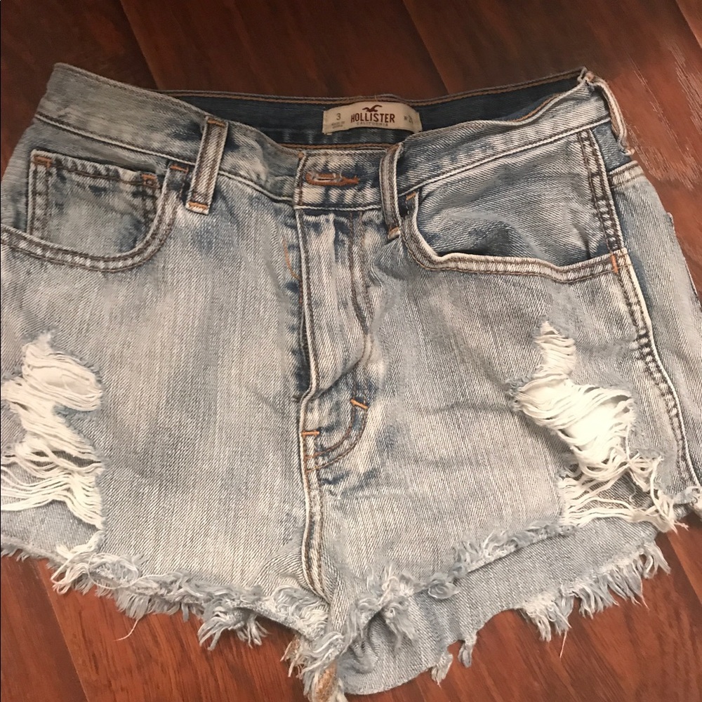 Hollister denim shorts