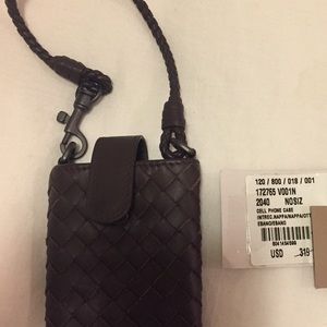 Bottega Veneta Phone Case w Strap