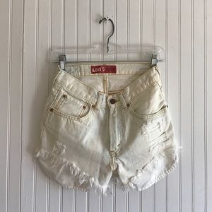 Vintage Levi Denim Cutoff shorts
