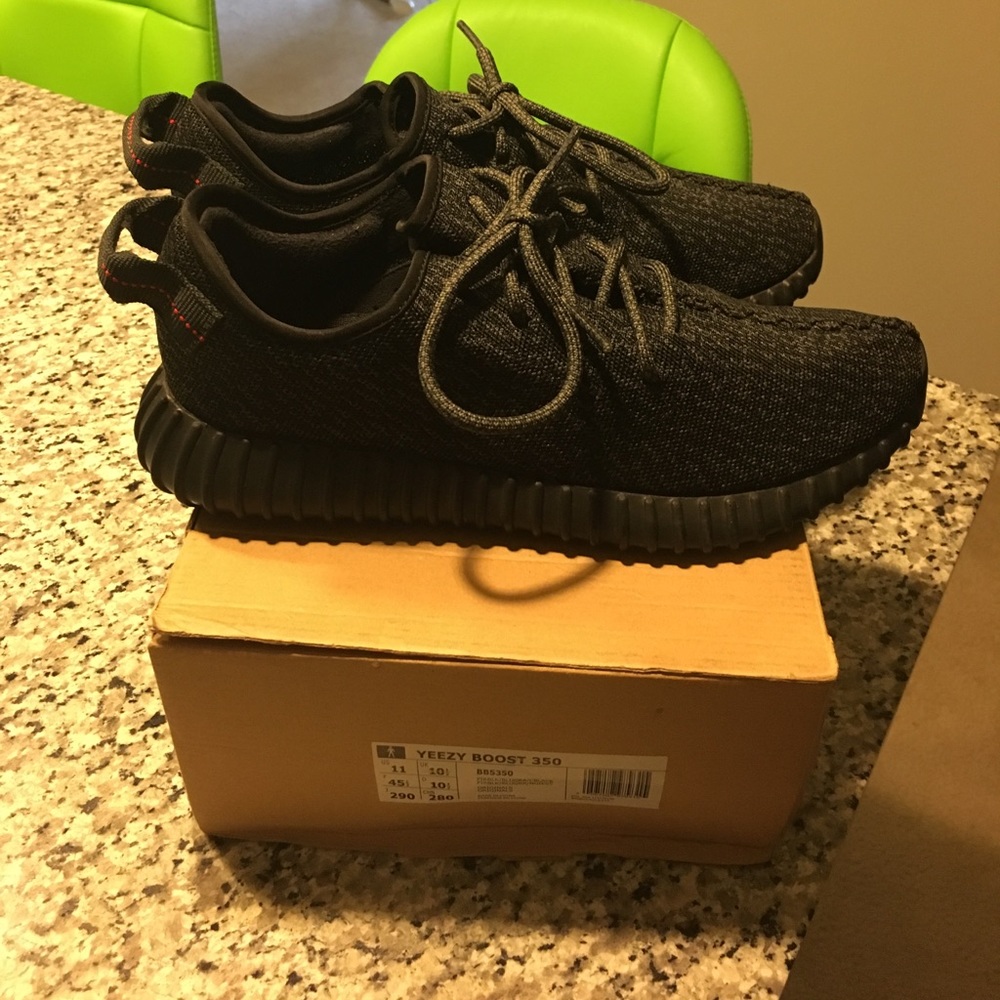 Pirate Black Yeezy  350 boost...
