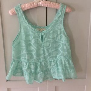 Sea foam Crop Top