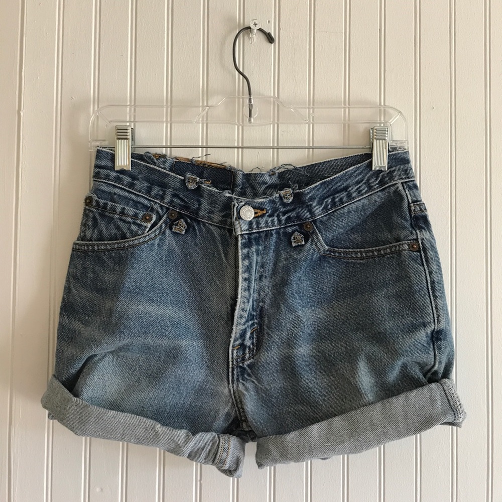 Vintage Levi Denim cut offs