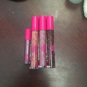 New coloured raine liquid lipsticks
