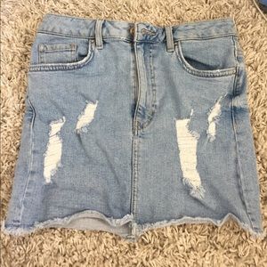 Forever21 denim miniskirt