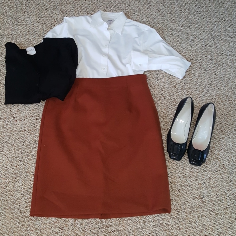 SOLD JCREW Wool Skirt...