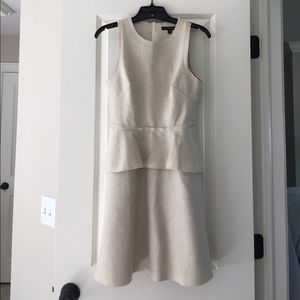 Sleeveless peplum style dress - only worn once