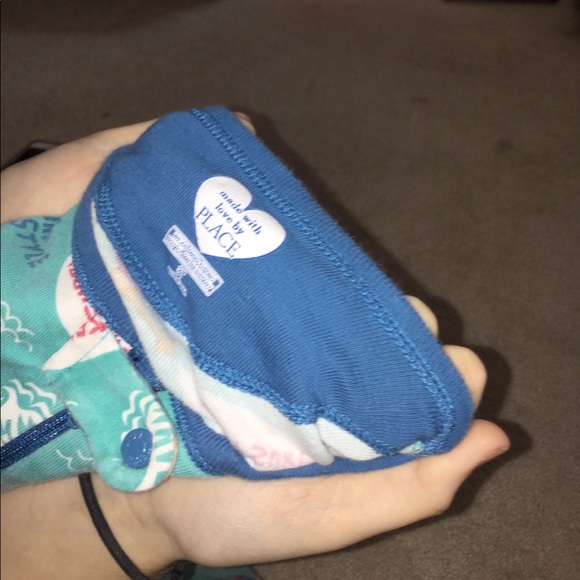 3T one piece monkey pajamas - Picture 3 of 3