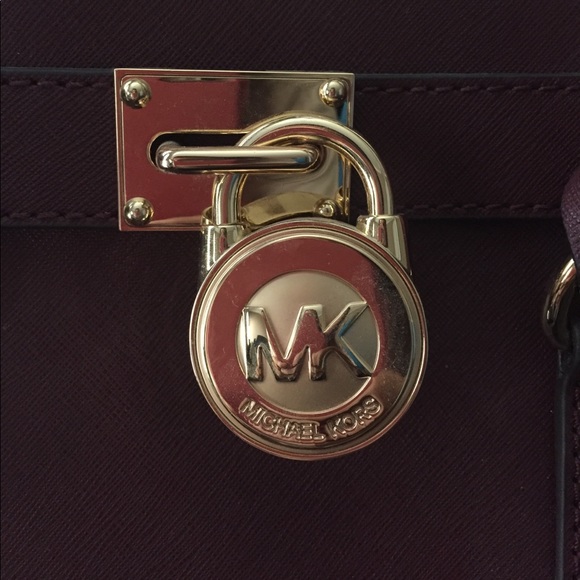 Authentic Maroon MK LARGE handbag. - Picture 2 of 2