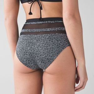 lululemon High Waisted Reversible Swim Bottoms