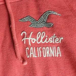Size medium Pink Hollister hoodie