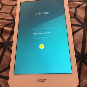 Acer tablet