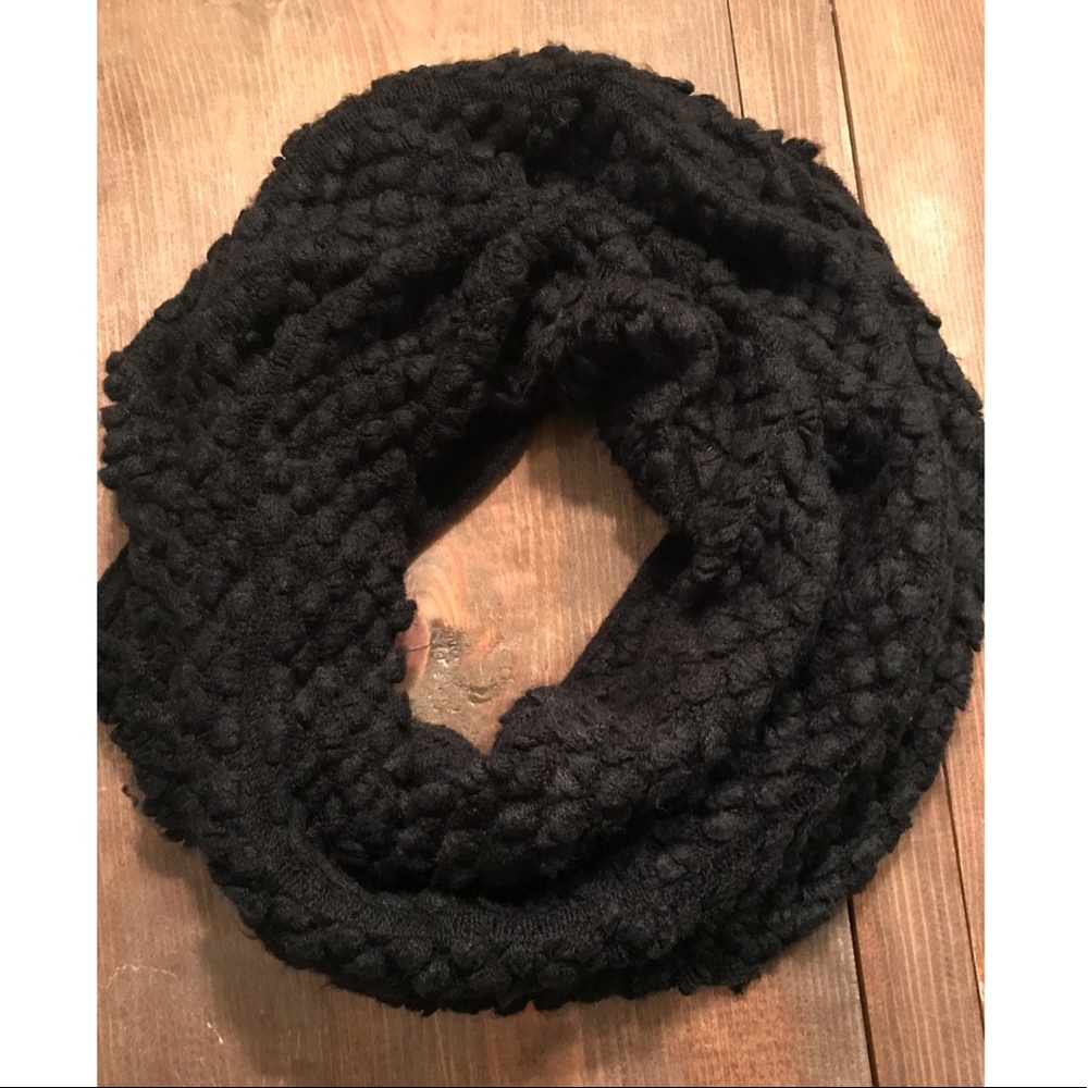 Black Infinity Scarf