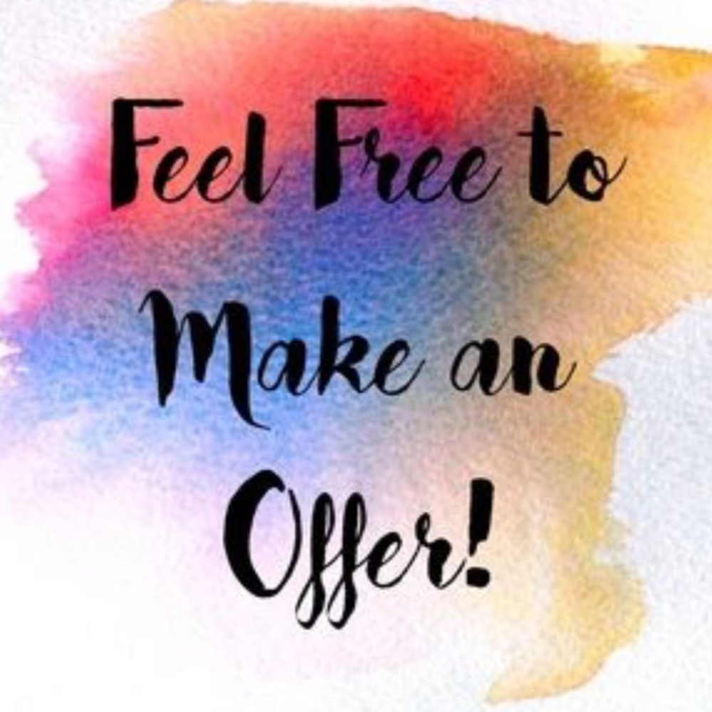 Reasonable Offers Welcomed!