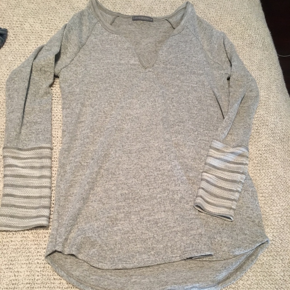 Grey Long Sleeve sweater