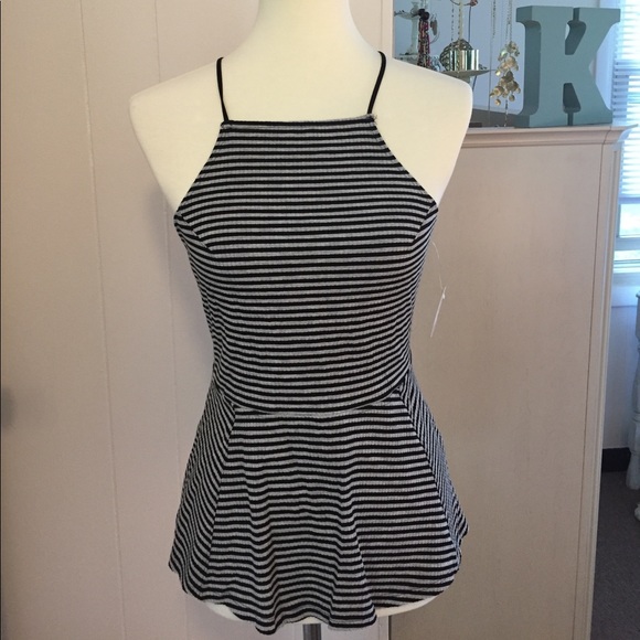 Free People Tops - Free People Tank Top, new w tag size small striped