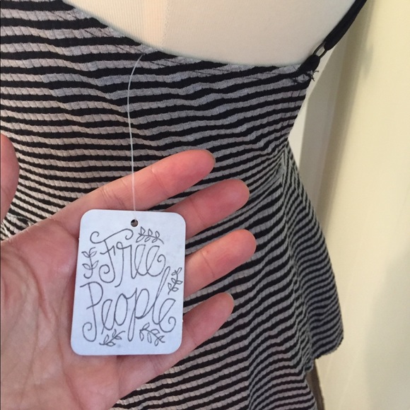 Free People Tank Top, new w tag size small striped - Picture 5 of 5