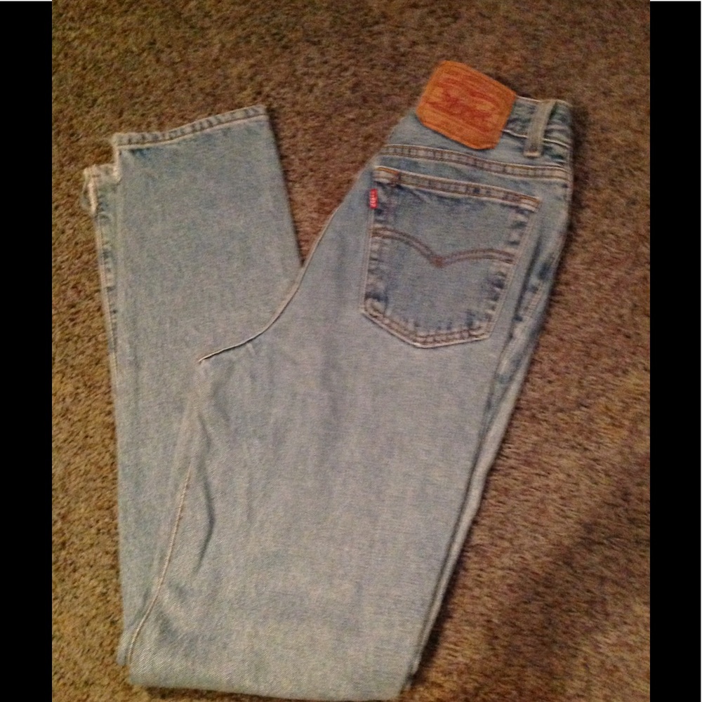 Levi's straight leg jeans