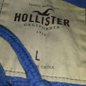 Size Large Blue Hollister hoodie