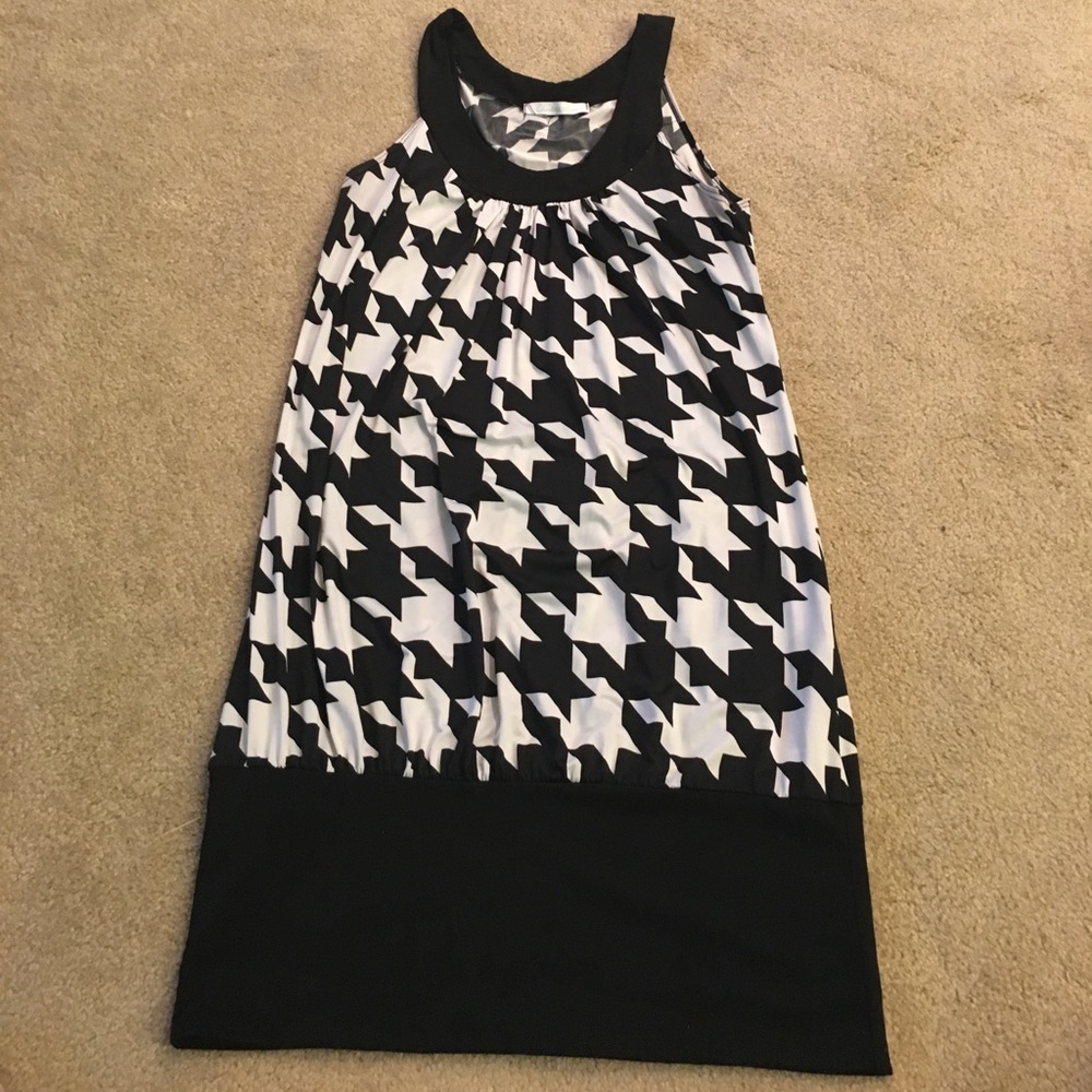 Houndstooth Tunic