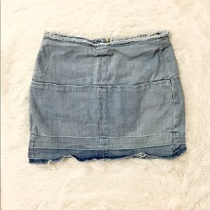Bullhead Denim mini skirt sz 25