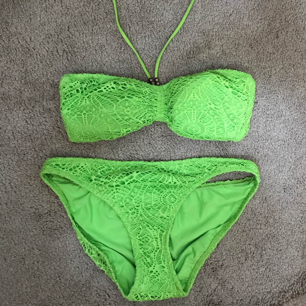 Ralph Lauren crochet two piece bikini