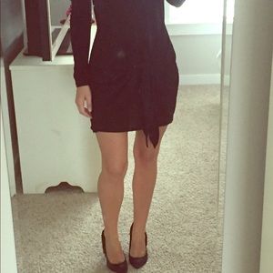 Long Sleeve Little Black Dress Rachel Zoe Size 4