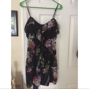 Black Floral Dress