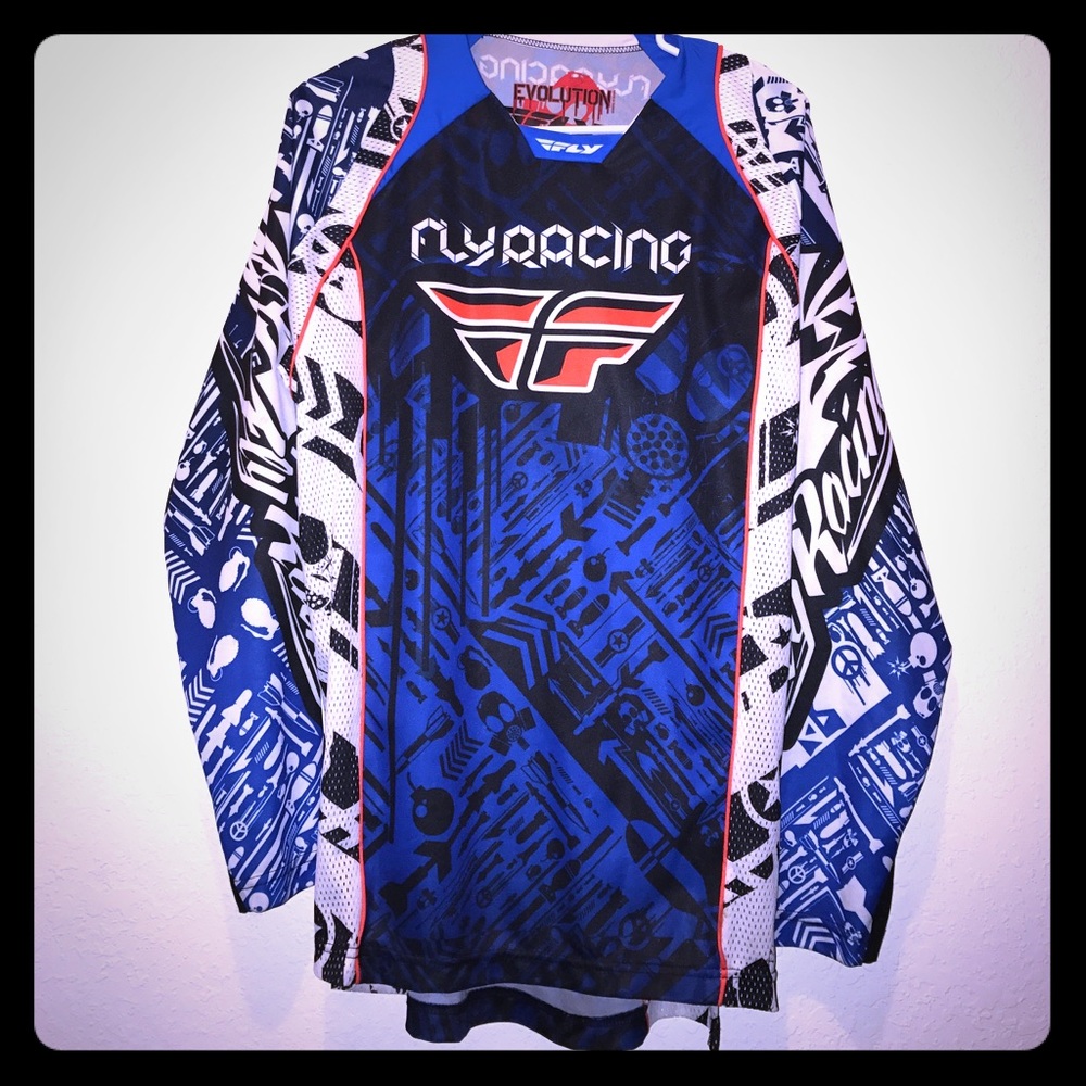 Evolution Fly racing jersey dirt bike