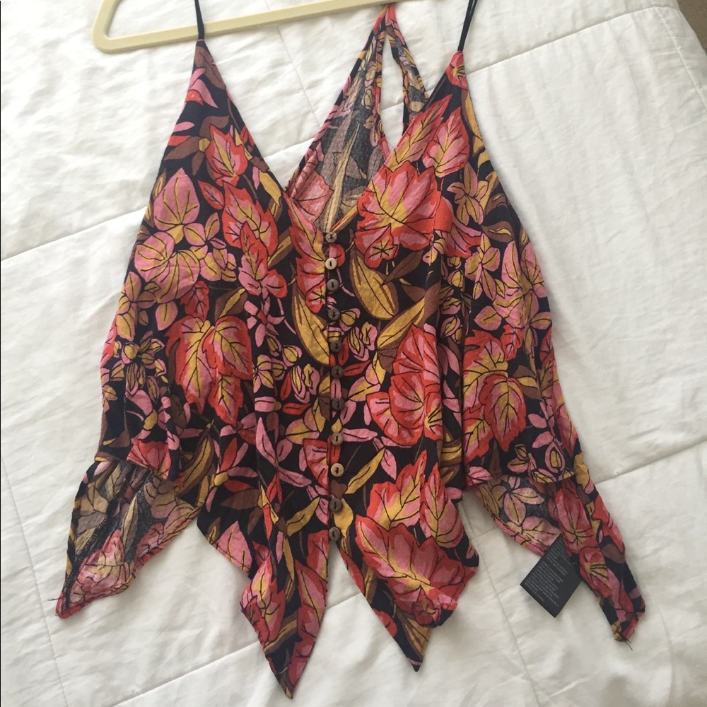 Floral tank top