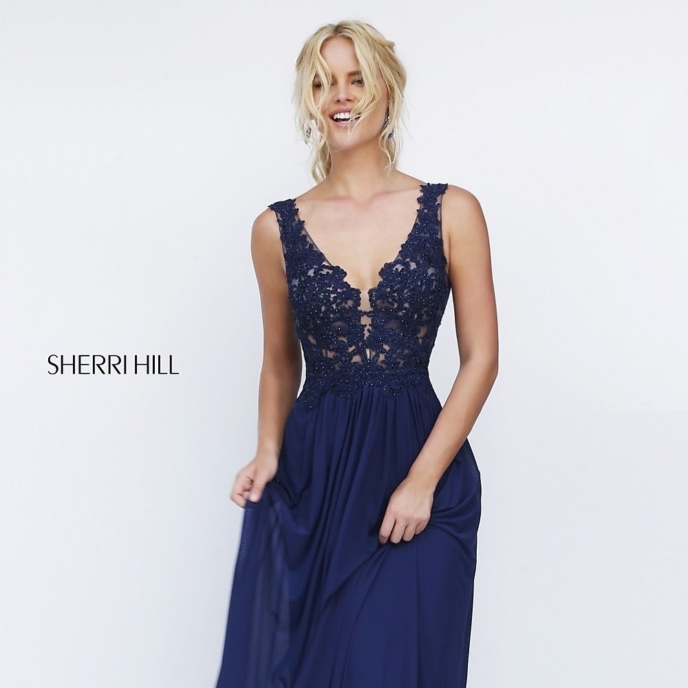 Sherri Hill Long Gown, size 4 SOLD