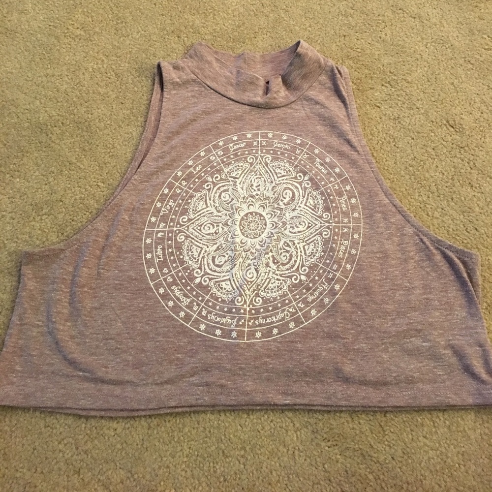 Zodiac crop top