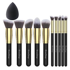 NEW EmaxDesign set of 10+1 make up brushes