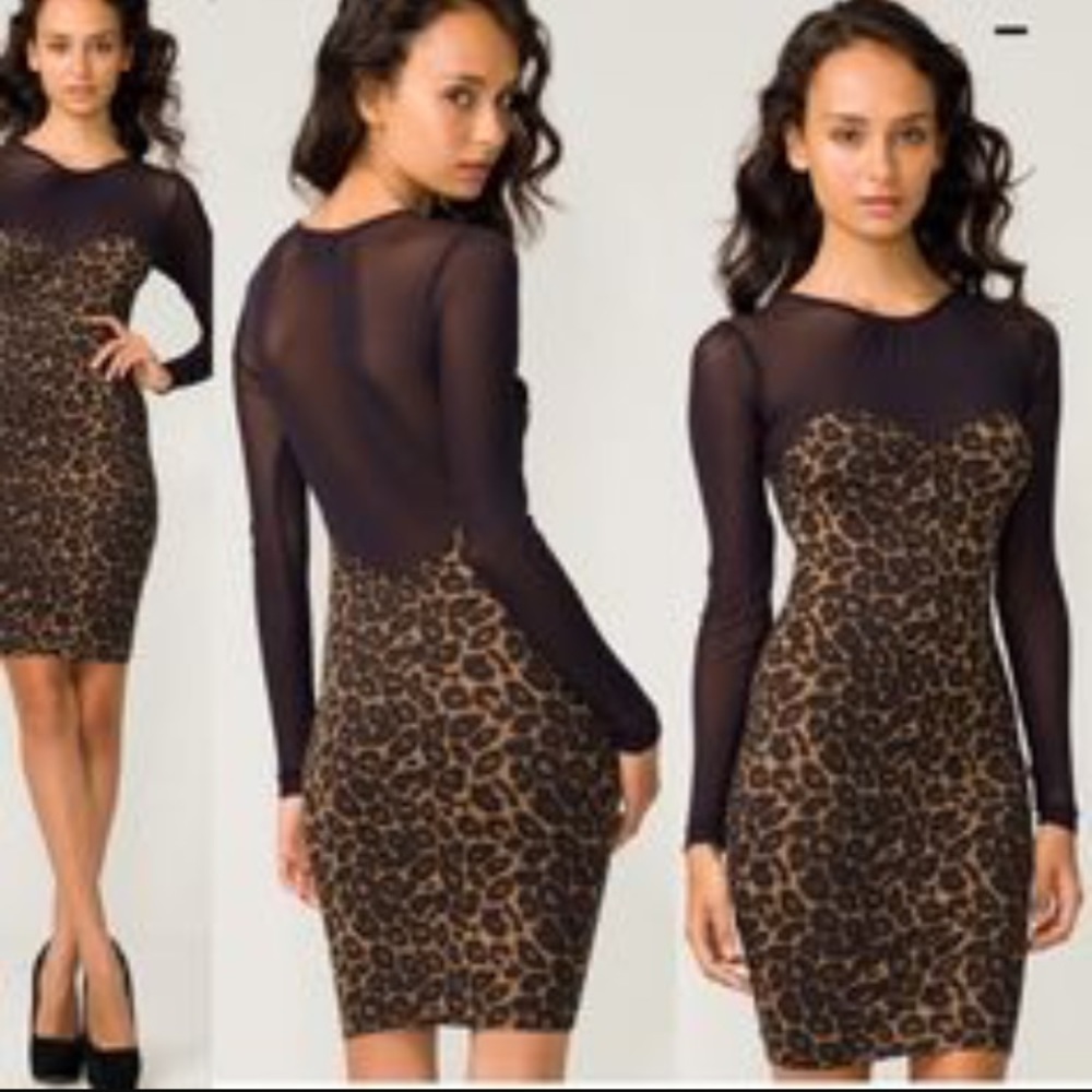Leopard dress from Urban Outfitters