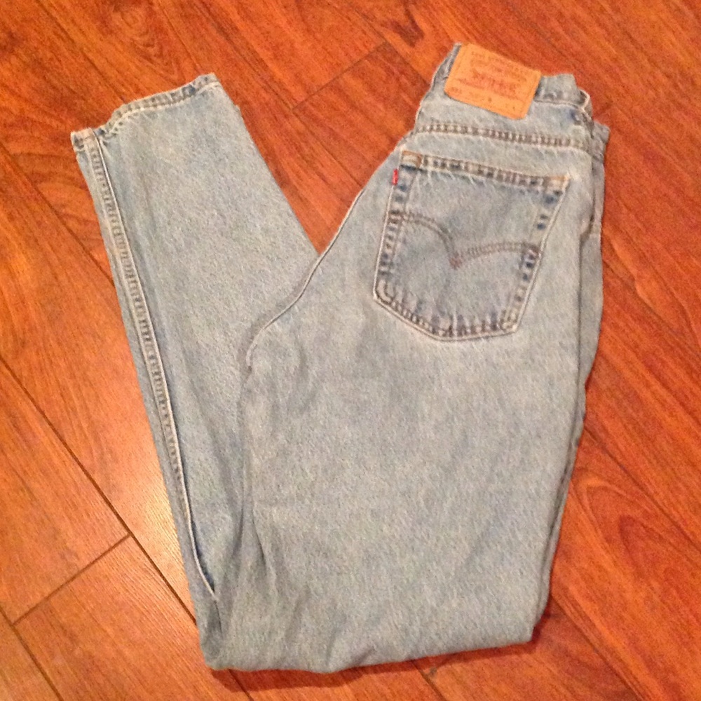 Levi's 551 relaxed fit tapered leg jeans
