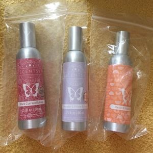 Scentsy Room Spray Bundle NWT