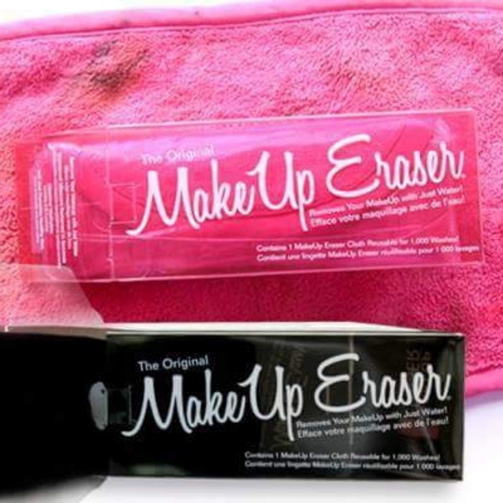 2 Authentic Makeup Eraser Cloths, Soft & Washable