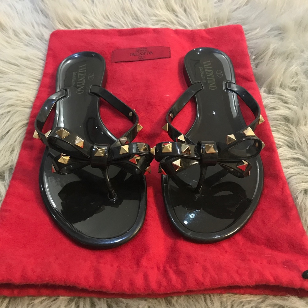 Women's "Rockstud" Flip Flop Valentino Garavani