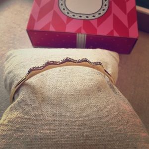 Stella & Dot Pave Chevron Cuff