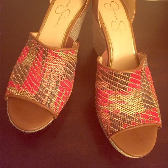 🎉HP🎉 Jessica Simpson Espadrille Wedges - Picture 3 of 8