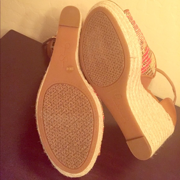 🎉HP🎉 Jessica Simpson Espadrille Wedges - Picture 8 of 8
